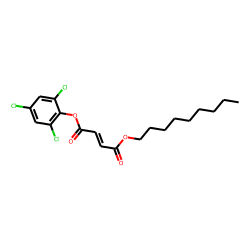 Fumaric acid, nonyl 2,4,6-trichlorophenyl ester