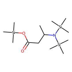 Butanoic acid, 3-amino, O,N,N-tris-TMS