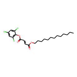 Fumaric acid, 2,4,6-trichlorophenyl tridecyl ester