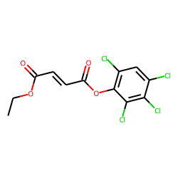 Fumaric acid, ethyl 2,3,4,6-tetrachlorophenyl ester