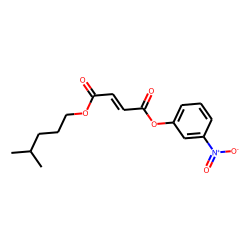 Fumaric acid, isohexyl 3-nitrophenyl ester