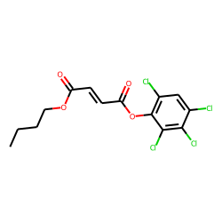 Fumaric acid, butyl 2,3,4,6-tetrachlorophenyl ester