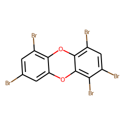 1,2,4,6,8-pentabromo-dibenzo-dioxin