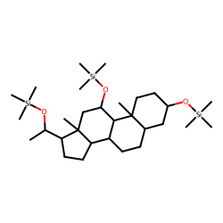 Silane, (5«beta»-pregnane-3«alpha»,11«beta»,20«beta»-triyltrioxy)tris[trimethyl-
