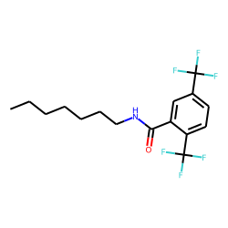 Benzamide, 2,5-di(trifluoromethyl)-N-heptyl-