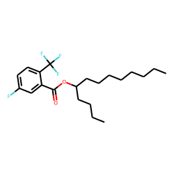 5-Fluoro-2-trifluoromethylbenzoic acid, 5-tridecyl ester
