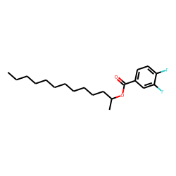 3,4-Difluorobenzoic acid, 2-tridecyl ester