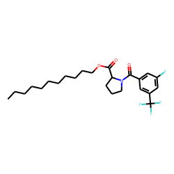 L-Proline, N-(3-fluoro-5-trifluoromethylbenzoyl)-, undecyl ester