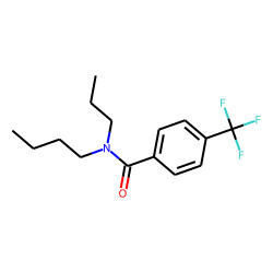 Benzamide, 4-(trifluoromethyl)-N-butyl-N-propyl-