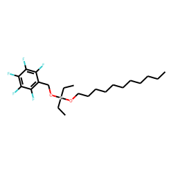 Silane, diethyl(pentafluorobenzyloxy)undecyloxy-