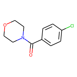 4-Chlorobenzoic acid, morpholide