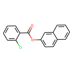 2-Chlorobenzoic acid, 2-naphthyl ester