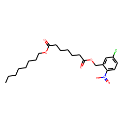 Pimelic acid, 5-chloro-2-nitrobenzyl octyl ester