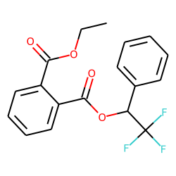 Phthalic acid, ethyl 2,2,2-trifluoro-1-phenylethyl ester