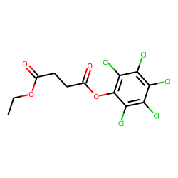 Succinic acid, ethyl pentachlorophenyl ester