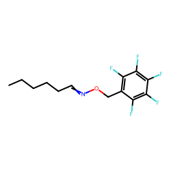 n-Hexanal, O-[(pentafluorophenyl)methyl]oxime