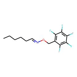 n-Hexanal, o-[(pentafluorophenyl)methyl]oxime