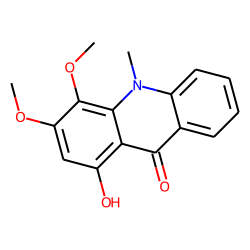 1-Hydroxy-3,4-dimethoxy-10-methylacridin-9(10H)-one