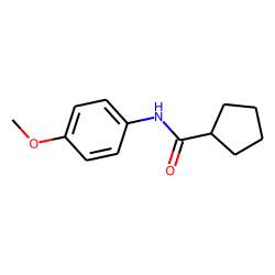 Cyclopentanecarboxamide, N-(4-methoxyphenyl)-