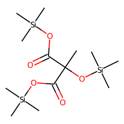 C-Methylglyceraric acid, TMS