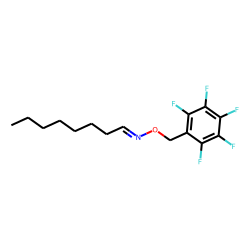 n-Octanal, o-[(pentafluorophenyl)methyl]oxime