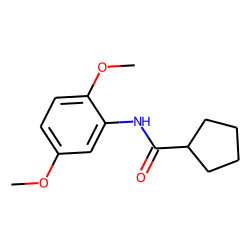 Cyclopentanecarboxamide, N-(2,5-dimethoxyphenyl)-