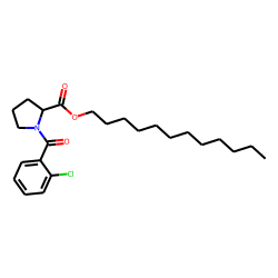 L-Proline, N-(2-chlorobenzoyl)-, dodecyl ester