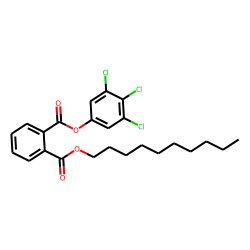 Phthalic acid, decyl 3,4,5-trichlorophenyl ester