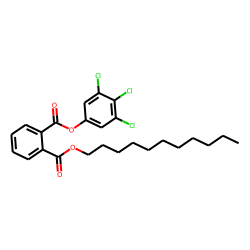 Phthalic acid, 3,4,5-trichlorophenyl undecyl ester