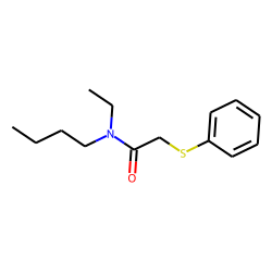 Acetamide, 2-(phenylthio)-N-butyl-N-ethyl-