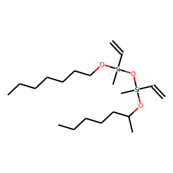 Silane, methylvinyl(hept-2-yloxy)(methylvinylheptyloxysilyloxy)-