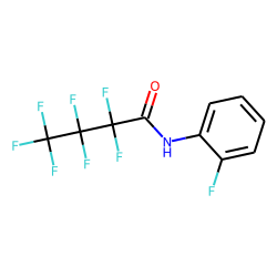 Heptafluorobutanamide, N-(2-fluorophenyl)-