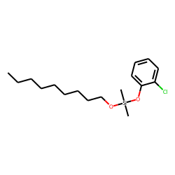 Silane, dimethyl(2-chlorophenoxy)nonyloxy-