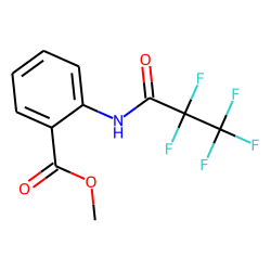 Methyl 2-(N-pentafluoropropionylamino)benzoate