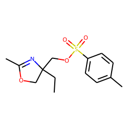 4-Ethyl-4-(p-toluenesulfonoxymethyl)-2-methyl-delta^2-oxazoline
