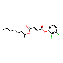Fumaric acid, 2-octyl 2,3-dichlorophenyl ester