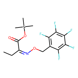 2-Ketobutyric acid pfbo-tms