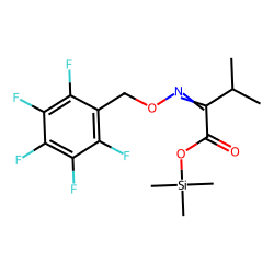 3-methyl-2-ketobutyric acid PFBO-TMS