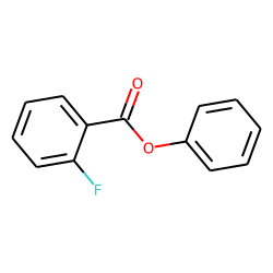 2-Fluorobenzoic acid, phenyl ester