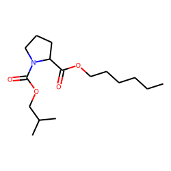 d-Proline, N-isobutoxycarbonyl-, hexyl ester
