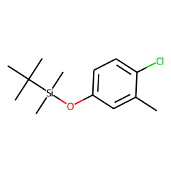 4-Chloro-3-methylphenol, tert-butyldimethylsilyl ether