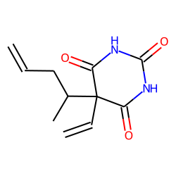 5-Ethenyl-5-(1-methyl-3-butenyl)-hexahydropyrimidine-2,4,6-trione