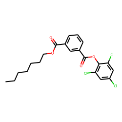 Isophthalic acid, heptyl 2,4,6-trichlorophenyl ester