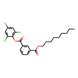 Isophthalic acid, nonyl 2,4,6-trichlorophenyl ester