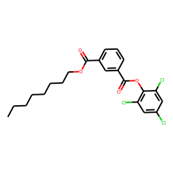 Isophthalic acid, octyl 2,4,6-trichlorophenyl ester