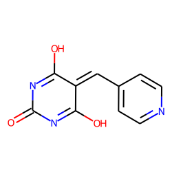 Barbituric acid, 5-(4-pyridylmethylene)-