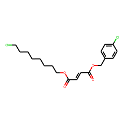 Fumaric acid, 4-chlorobenzyl 8-chlorooctyl ester