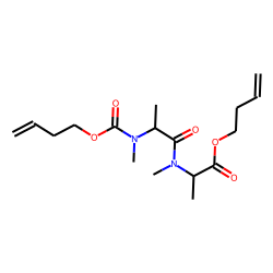DL-Alanyl-DL-alanine, N,N'-dimethyl-N'-(byt-4-en-1-yloxycarbonyl)-, byt-4-en-1-yl ester