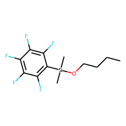 1-Dimethyl(pentafluorophenyl)silyloxybutane