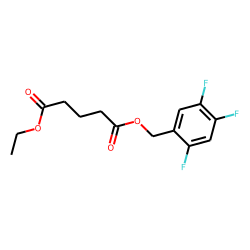 Glutaric acid, 2,4,5-trifluorobenzyl ethyl ester